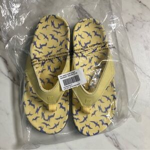 Orthotic Thong Sandal Yumi Ocean Yellow Bird